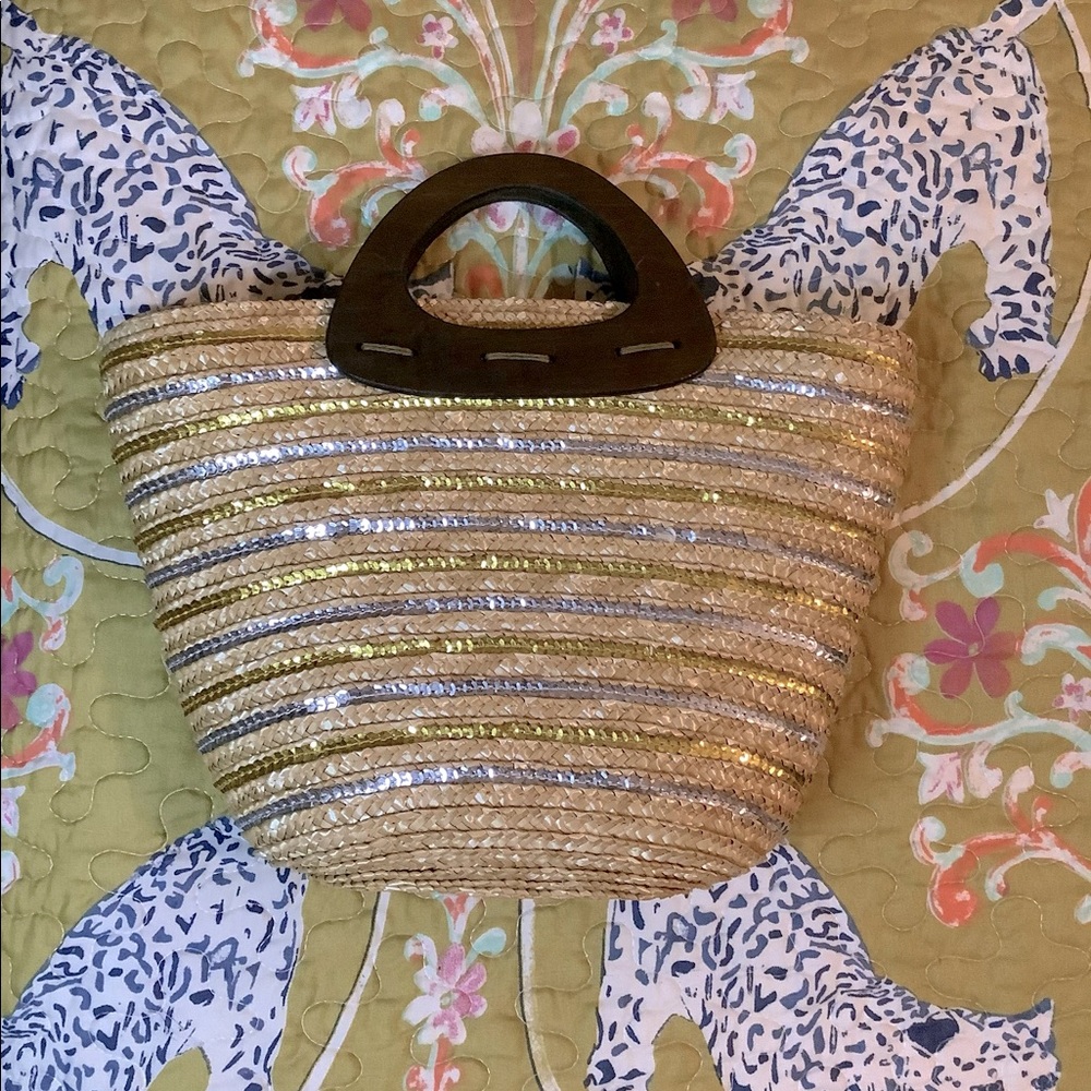 VINTAGE basket bag
